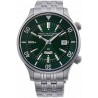 Watch Orient RA-AA0D03E1HB Men Weekly King Diver Stainless Steel Green Dial Day Date Automatic