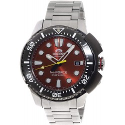 Watch Orient RA-AC0L02R00B M-Force 70th Anniversary Diver's 200m Sports Automatic Red Dial Sapphire Glass RA-AC0L02R