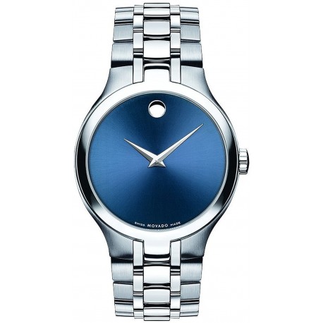 Watch Movado 0606369 Blue Dial Men Steel