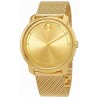 Watch Movado 3600460 Bold Large Diamond and Gold Plated Mesh