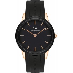 Watch Daniel Wellington DW00100426 Iconic Motion , Black Rubber Strap