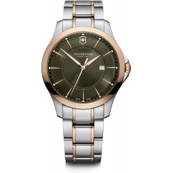 Watch Victorinox 241913 Alliance, Green 2-Tones dial, Rose-Gold PVD Bezel, SST Bracelet