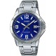 Watch Casio MTP-V004D-2BUDF Analog Quartz Silver Stainless Steel Men