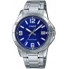 Watch Casio MTP-V004D-2BUDF Analog Quartz Silver Stainless Steel Men