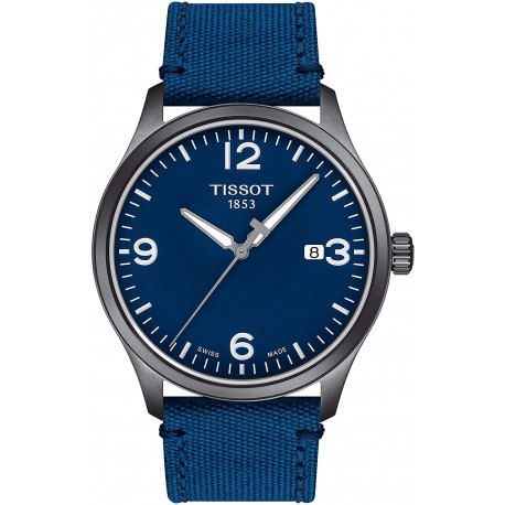Watch Tissot T1164103704700 Men Gent XL Stainless Steel Casual Blue