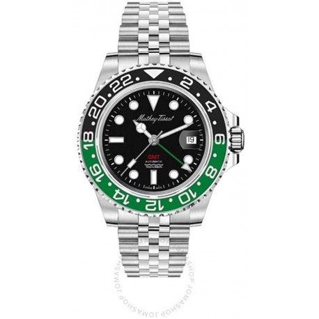 Watch Tissot H903ATNV Mathey-Tissot GMT Automatic Black Dial Men