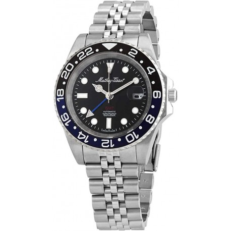 Watch Tissot H903ATNB Mathey-Tissot GMT Automatic Batman Bezel Men