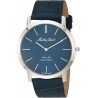 Watch Tissot H6915ABU MATTHEY-TISSOT Men Stainless Steel Quartz Leather Strap, Blue, 22 Casual