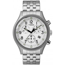 Watch Timex TW2R68900 Men MK1 Chronograph 42mm Stainless Steel Bracelet