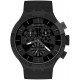 Watch SB02B400 Swatch Quartz Silicone Strap, Black, 20 Casual