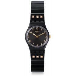 Watch LB181A Swatch Unisex Analogue Quartz with Stainless Steel Strap