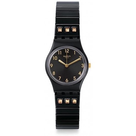 Watch LB181A Swatch Unisex Analogue Quartz with Stainless Steel Strap