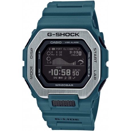 Watch Casio GBX100-2 G-Shock Men Teal 50.9mm Resin