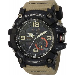Watch Casio GG1000-1A5 G Shock Quartz with Resin Strap, Beige, 30