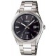 Watch Casio MTP1302D-1A1V Men Classic Stainless Steel Date Black Dial Analog