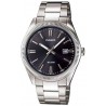 Watch Casio MTP1302D-1A1V Men Classic Stainless Steel Date Black Dial Analog