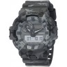 Watch Casio GA-700CM-8ADR (G825) Men G-Shock GA700CM-8A Matte Grey Rubber Japanese Quartz Sport