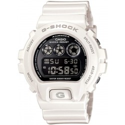 Watch Casio DW-6900NB-7DR G-Shock DW6900NB-7 Chronograph Digital Men (White)