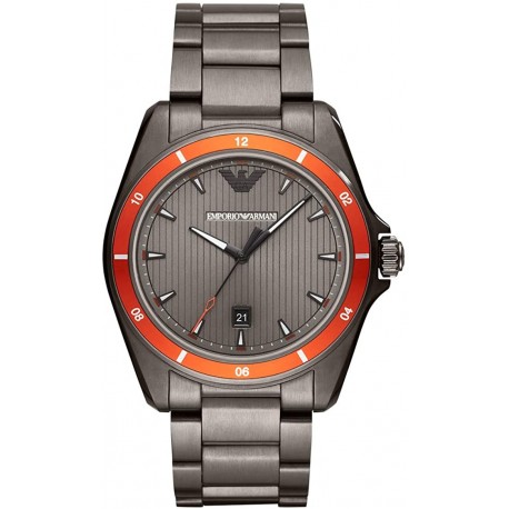 Watch Emporio Armani AR11178 Men Three-Hand Date Black-To