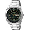 Watch Seiko SNKM97 Men Analog Green Dial Automatic Silver