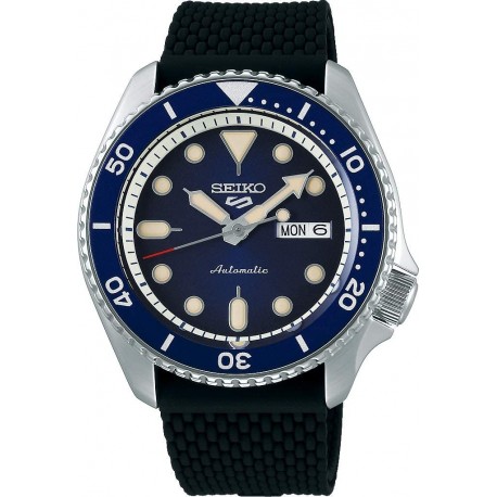 Watch Seiko SRPD93 5 Sports 24 Jewel Automatic Blue/Black N