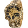 Watch Invicta 35109 Gold/Black Artist Men Skull Men Automatic