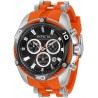 Reloj Invicta 31314 Hombre Bolt Quartz with Stainless Steel, Silicone Strap, Orange, 50 (Model: 31314)