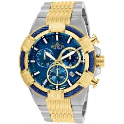 Watch Invicta 25865 Men Bolt Quartz with Two-Tone-Stainless-Steel Strap, 16 (Model: 25864 & 25513)