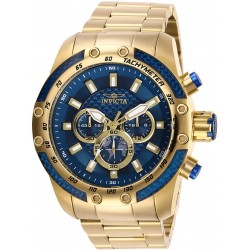 Watch Invicta 28659 Men Speedway Quartz with Stainless Steel Strap, Gold, 26 (Model: 28659)