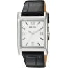 Watch Bulova 96B107 Classic Quartz Men , Stainless Steel with Black Leather Strap, Silver-Tone (Model: 96B107)