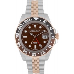 Reloj Tissot H903RNM Mathey-Tissot Mathy Vintage GMT Two-Tone Root Beer Dial Hombre