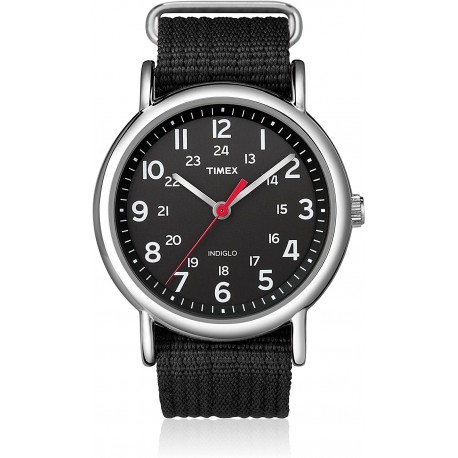 Watch Timex Weekender Slip-Thru - Black/Black
