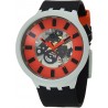 Watch S SB03M104 Big Bold BIOCERAMIC Quartz Silicone Strap, Black, 20 Casual (Model: SB03M104)