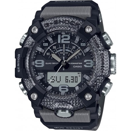 Watch Casio GGB100-8A G-SHOCK Men Mud Master Monotone Grey/Black