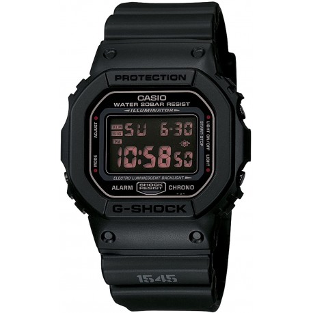 Watch Casio DW5600MS-1CR Men G-Force Military Concept Black Digital