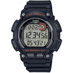 Watch Casio WS-2100H-1AVCF Men Quartz Sport with Resin Strap, Black, 25.36 (Model: WS-2100H-1AVCF)