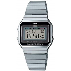 Watch Casio A700WE-1AEF Retro Unisex Silver Stop