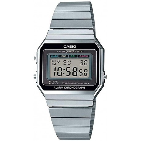 Watch Casio A700WE-1AEF Retro Unisex Silver Stop