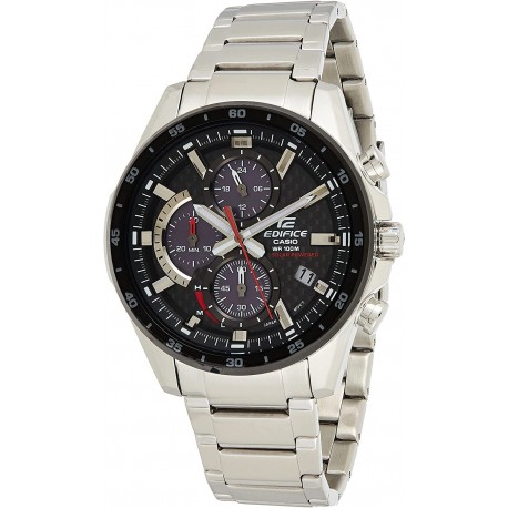 Watch Casio EQS-900DB-1AVUDF (EX434) Edifice Chronograph- Analog Quartz Silver Stainless Steel Men
