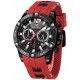Watch MF0244G Men , MINI FOCUS Chronograph Waterproof Sport Analog Quartz Silicon Strap Fashion Wrist for