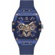 Watch Guess GW0203G7 Men Polycarbonate Quartz with Silicone Strap, Blue, 24 (Model: GW0203G7)
