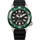 Watch Citizen BN0155-08E Men Eco-Drive Promaster Diver Black Polyurethane Strap
