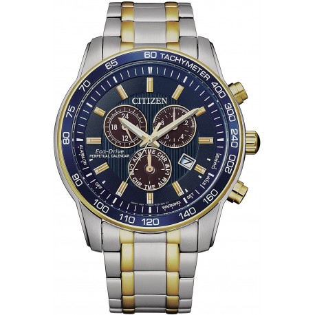 Watch Citizen BL5517-55L Men Weekender Sport Casual Quartz Stainless Steel Strap, Two-Tone, 11.3 (Model: BL5517-55L)