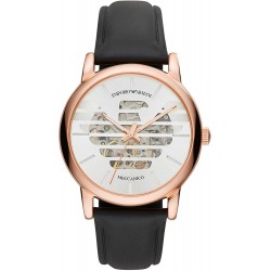 Watch AR60031 Armani Stainless Steel Silver Black Men