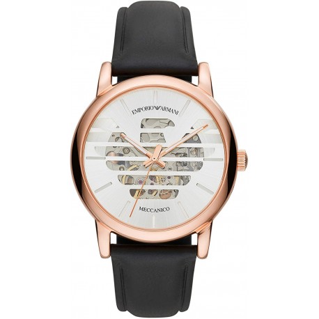 Watch AR60031 Armani Stainless Steel Silver Black Men