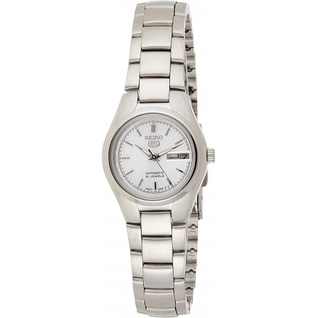 Watch Seiko SNKK87 Men Two Tone Stainless Steel Analog with White Dial