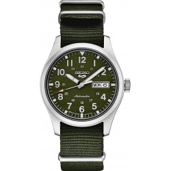Watch Seiko SRPG33 5 Sports Men Green 39.4mm Stainless Steel