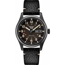 Watch Seiko SRPG41 5 Sports Men Black 39.4mm Stainless Steel