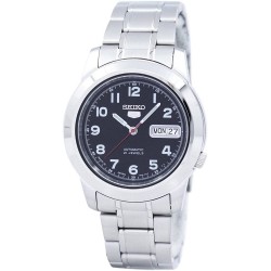 Watch Seiko SNKK35J1 SEIKO5 Five Japanese-Made self-Winding Black Men