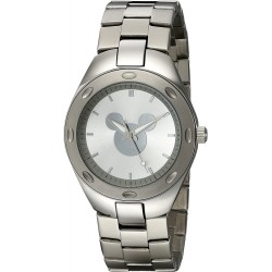 Watch Disney W001903 Men Mickey Mouse Analog Display Quartz Silver